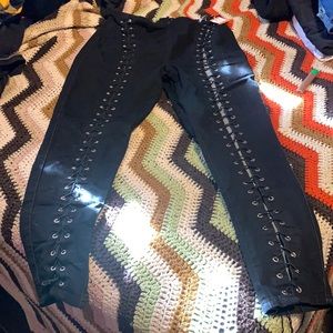 black thrifted urban planet jeans size 13